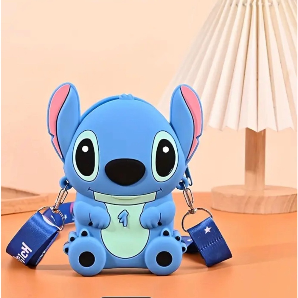 Blue Cartoon Character Keychain